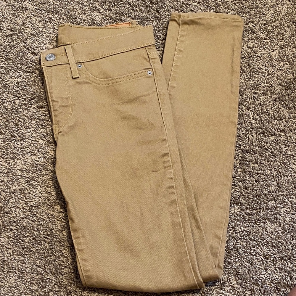 Levi’s Jeans 27x32 Tan - Picture 2 of 11